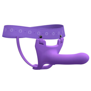 Système de harnais en silicone avec ceinture pourpre