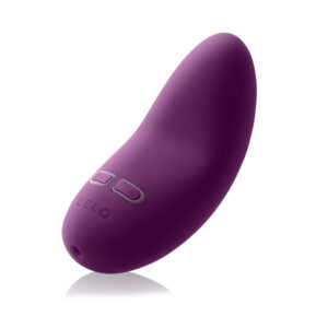 Vibromasseur rechargeable en forme de fleur prune
