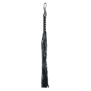 Fouet en cuir long