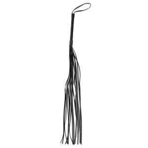 Fouet en cuir long
