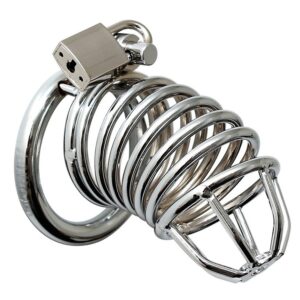 Cage de chasteté en chrome